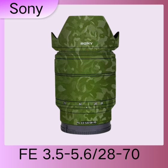 Lentes Sony FE28-70F3.5-5.6 - Pele câmera, adesivo câmera - com alta resistência a arranhões, à prova d'água e com design elegante.